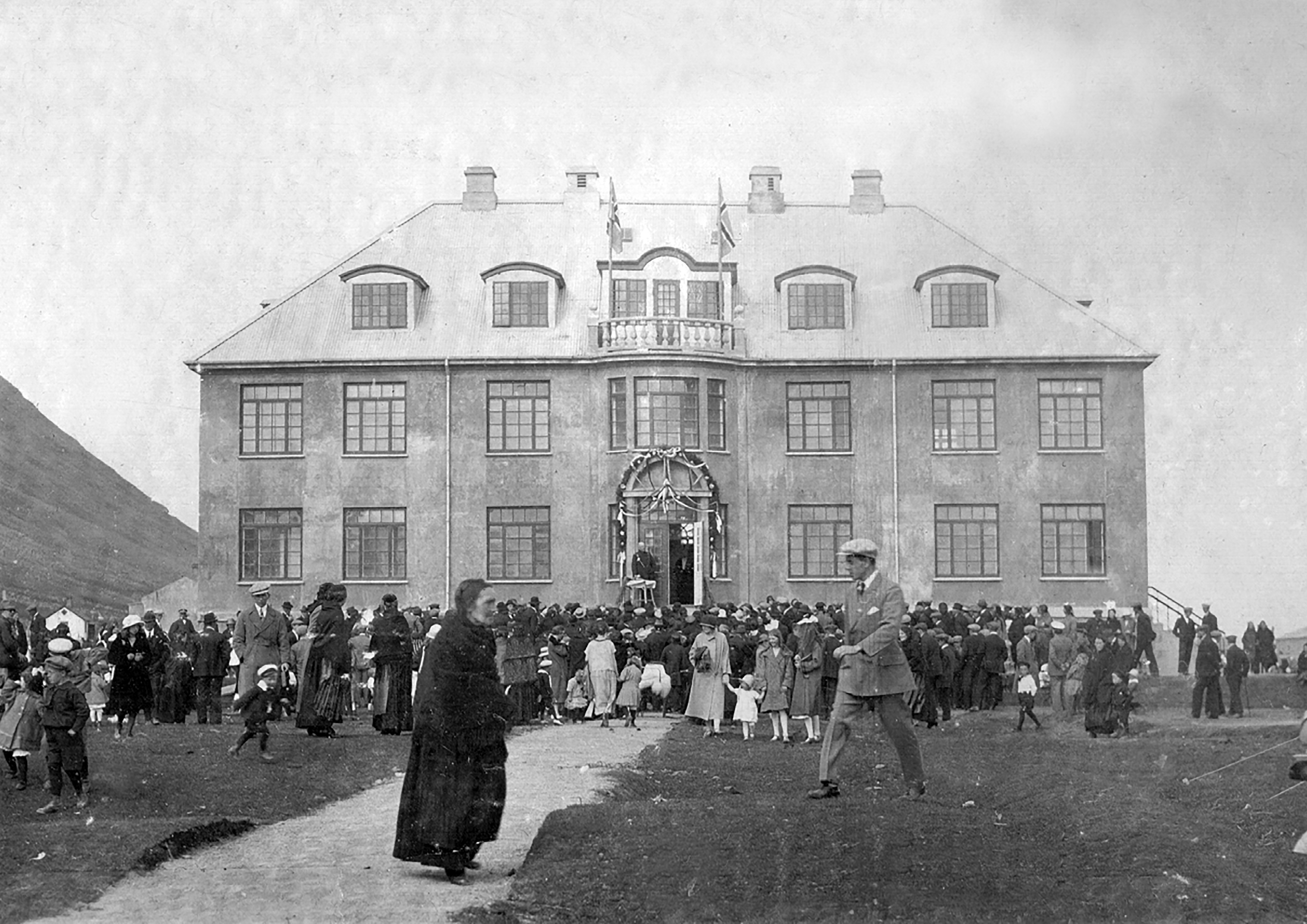 Vígsla sjúkrahússsins á Ísafirði 17. júní 1925