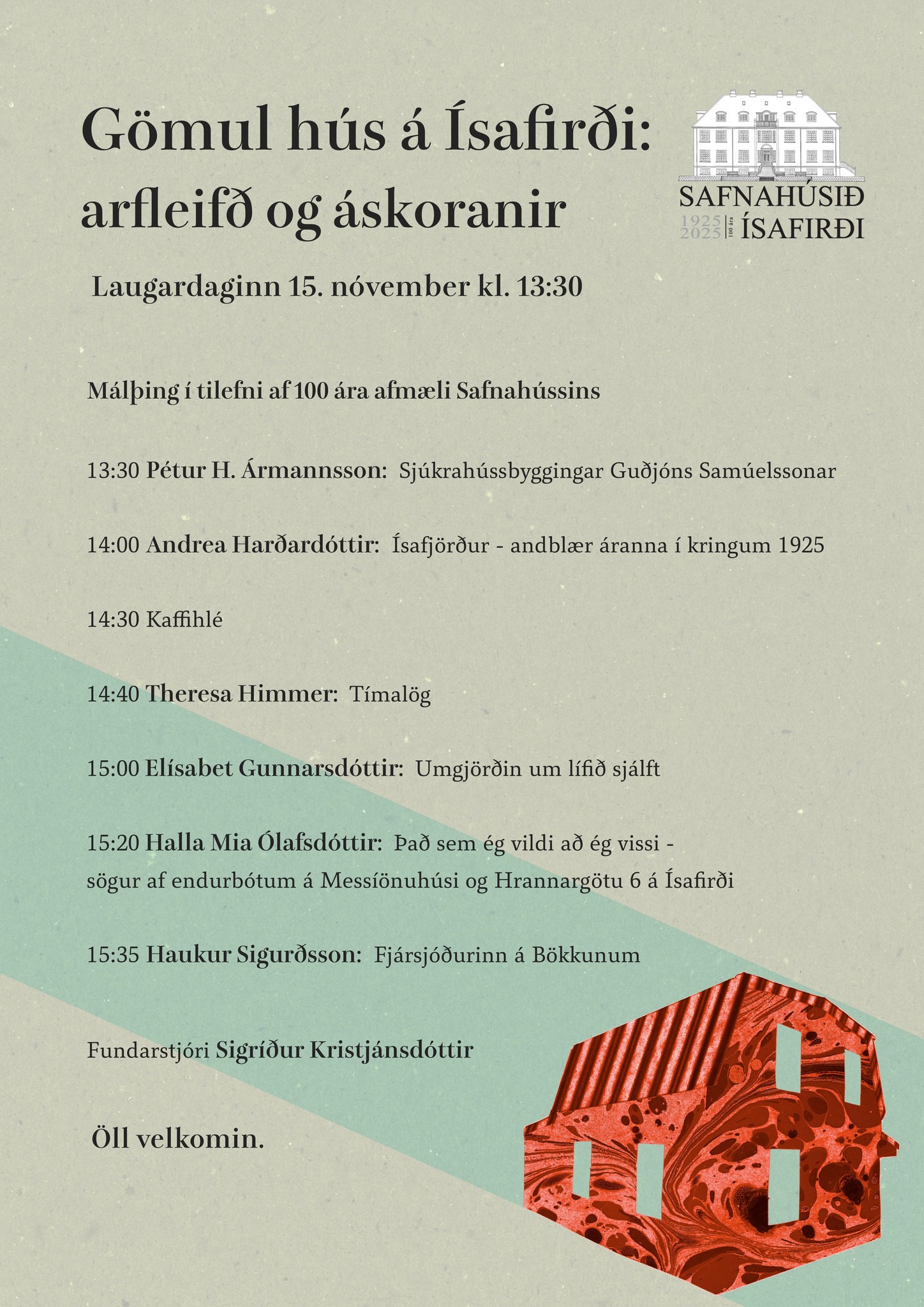 Málþing um ísfirska byggingararfleið